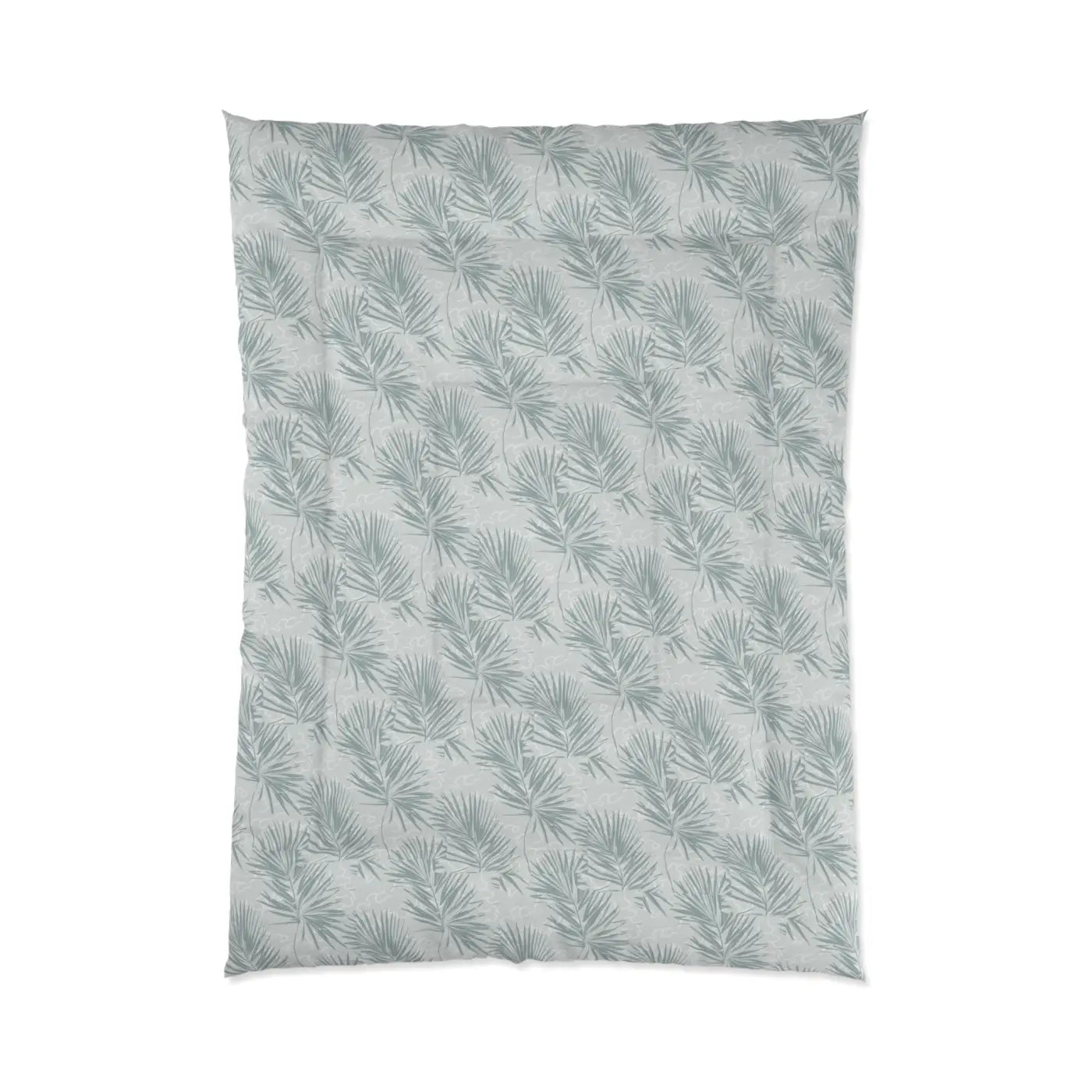 Luxurious Palm Leaves Polyester Comforter - Tropical Escape - DipaliZ