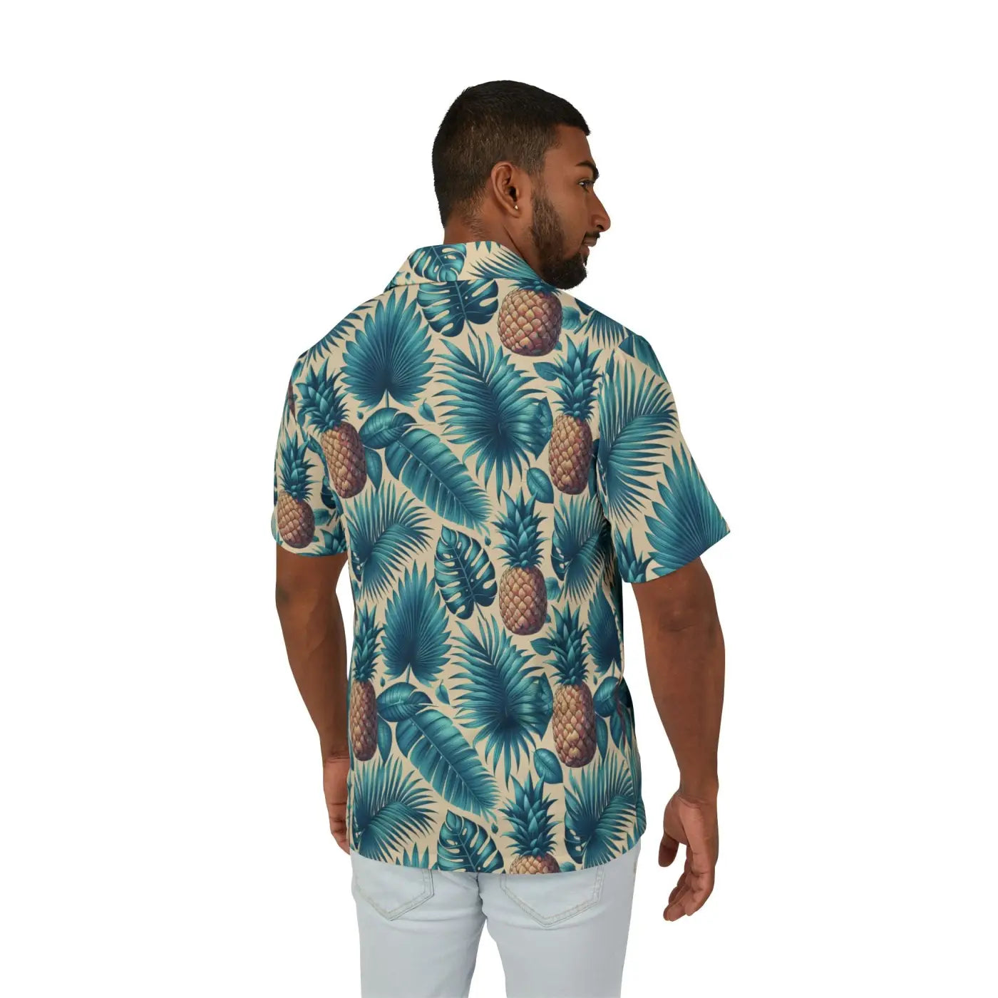 Tropical Hawaiian Camp Shirt - Vibrant Men's Summer Style - DipaliZ