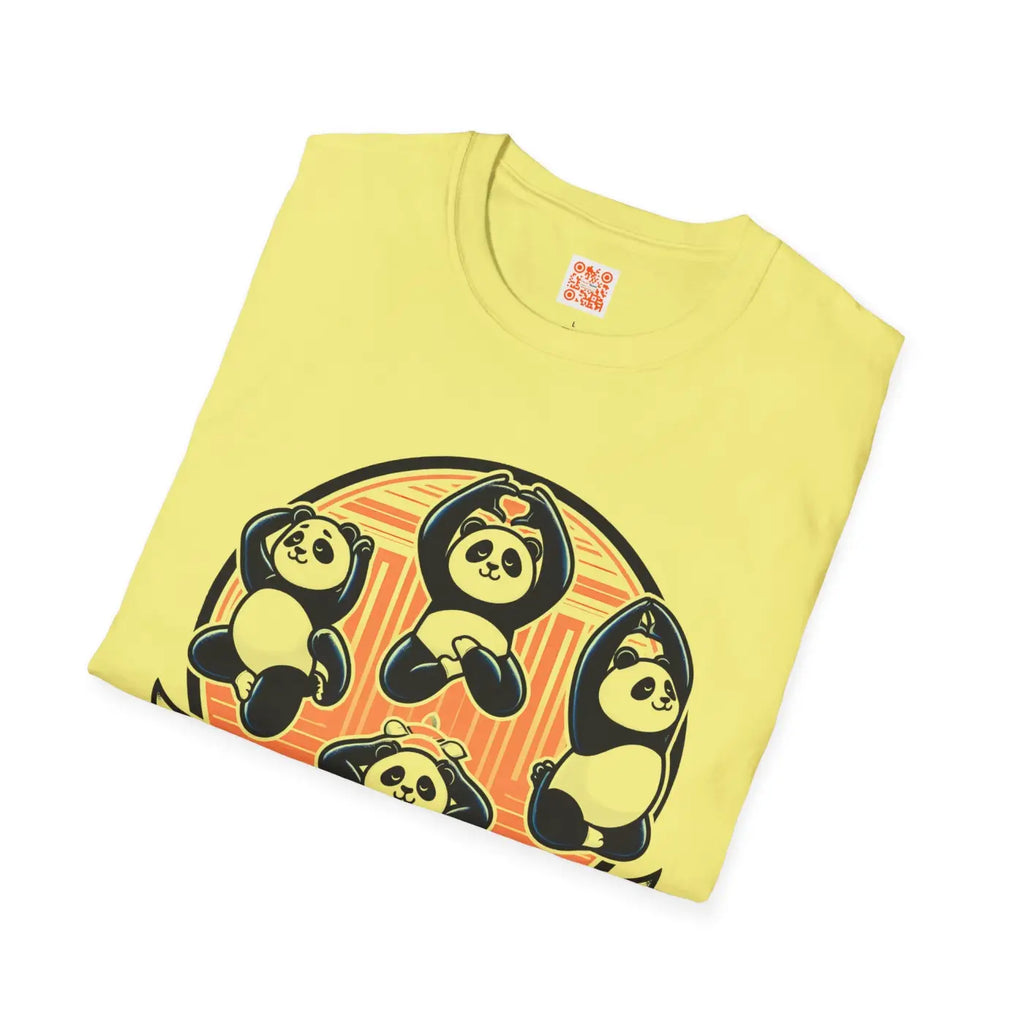 Panda Journey Unisex Ring-Spun Cotton Animal Lovers Tee - DipaliZ