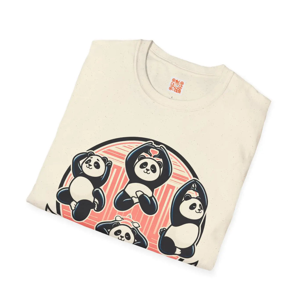 Panda Journey Unisex Ring-Spun Cotton Animal Lovers Tee - DipaliZ