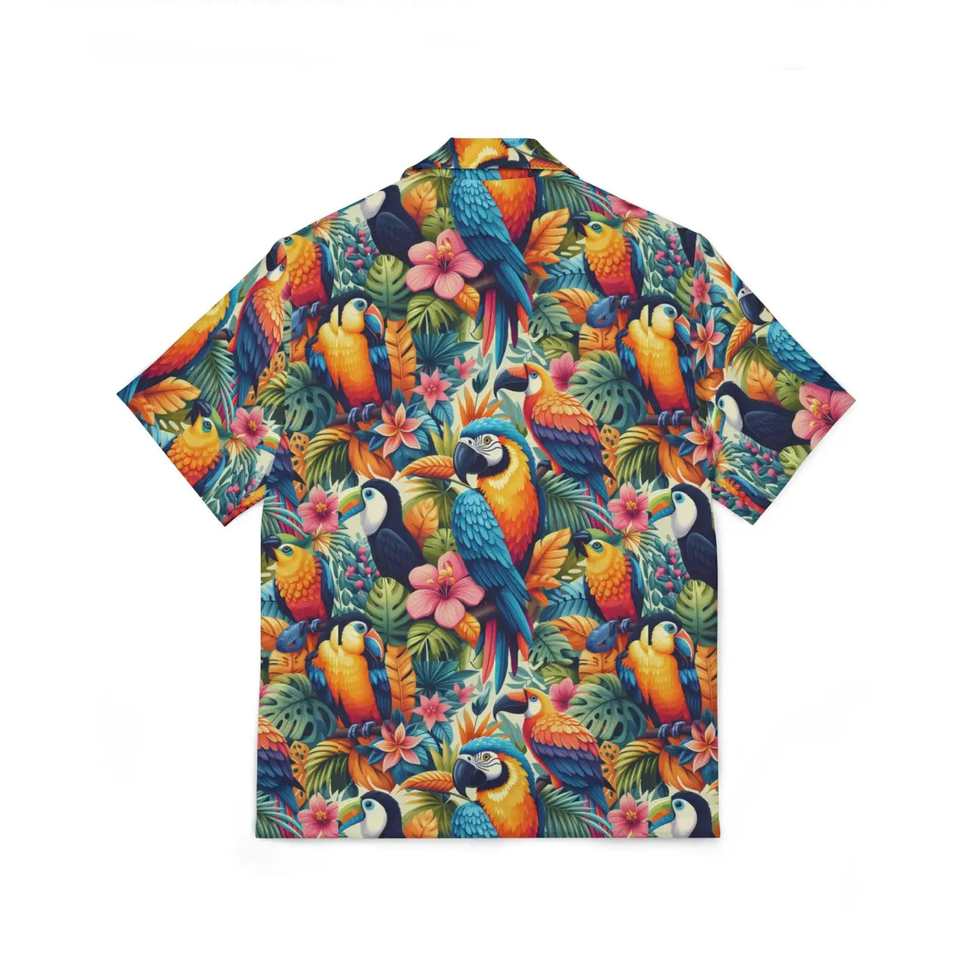 Men's Hawaiian Camp Shirt - All-Over Print Summer Style - DipaliZ