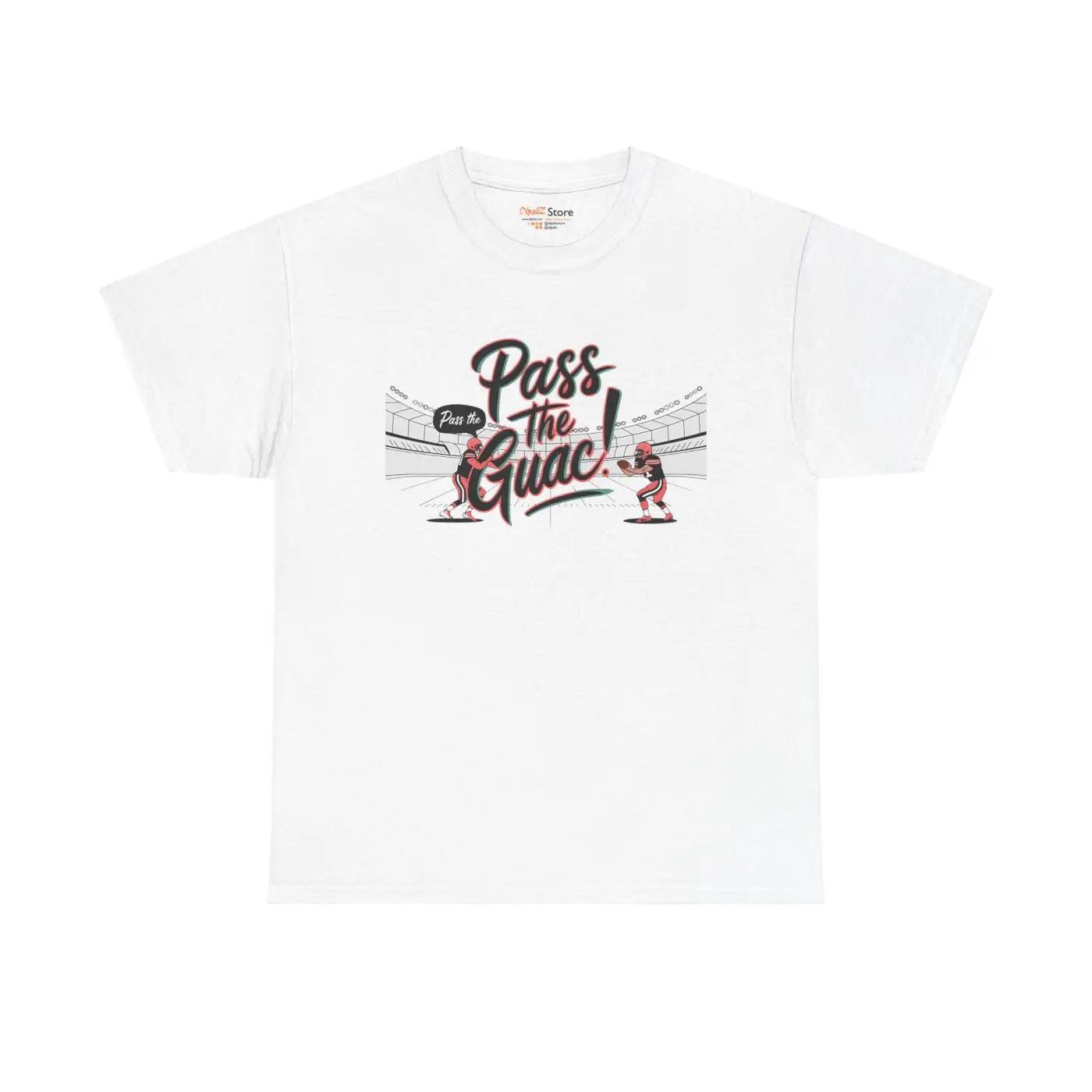 Pass the Guac Unisex Heavy Cotton Tee - Super Football - DipaliZ