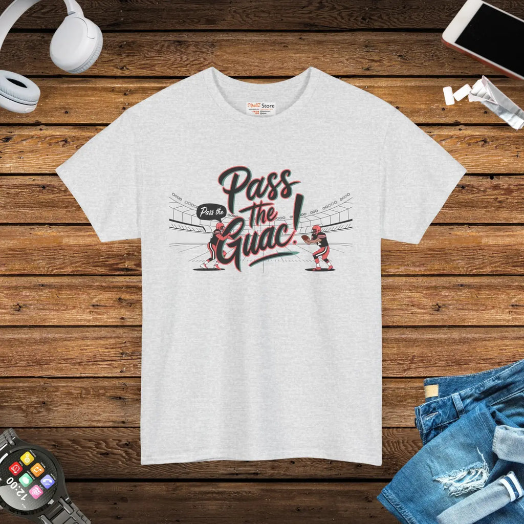 Pass the Guac Unisex Heavy Cotton Tee - Super Football - DipaliZ