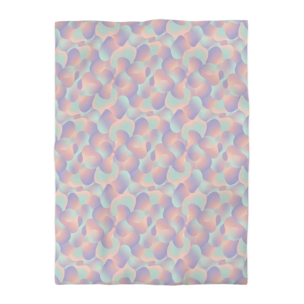 Pastel Abstract Microfiber Duvet Cover - Watercolor Dream - DipaliZ