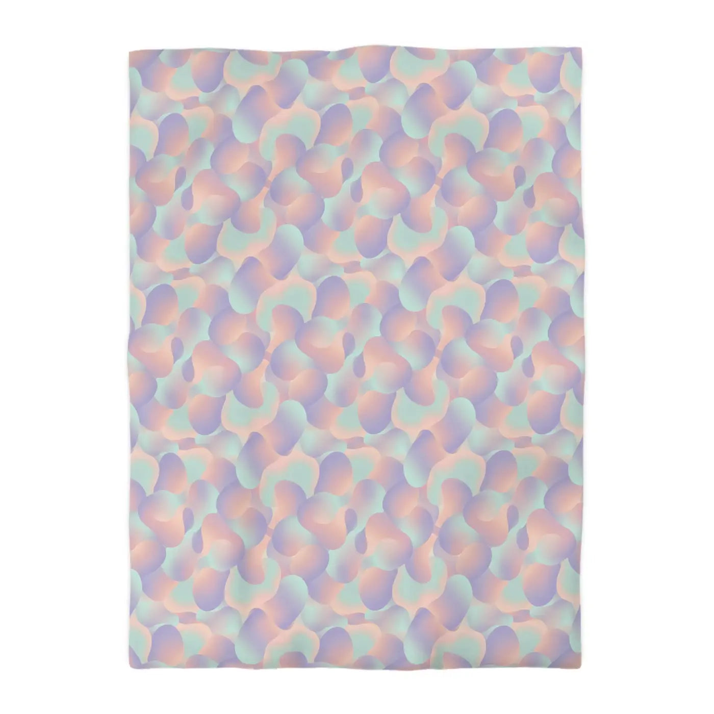 Pastel Abstract Microfiber Duvet Cover - Watercolor Dream - DipaliZ