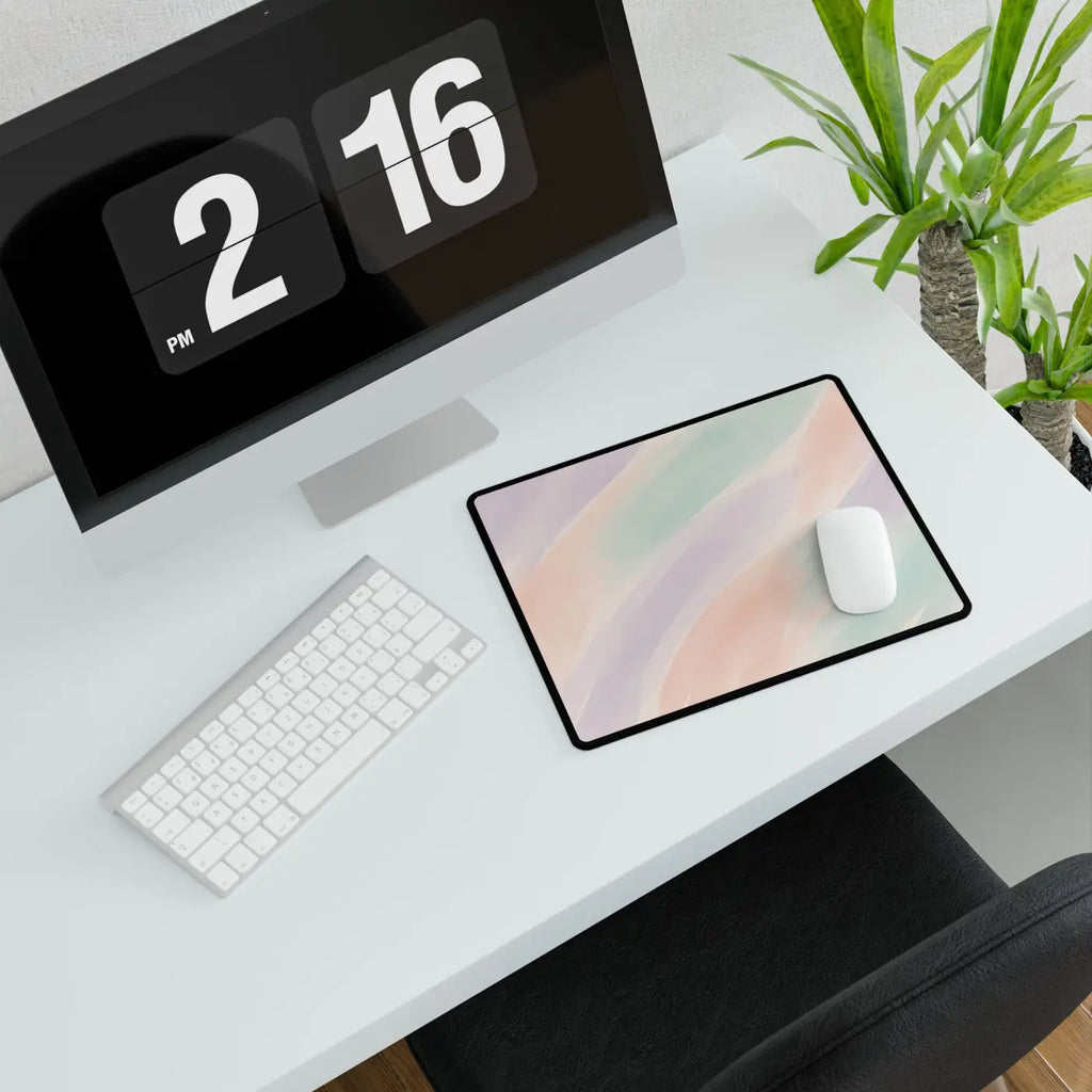 Pastel Desk Mat - Stylish Workspace Decor for Office - DipaliZ