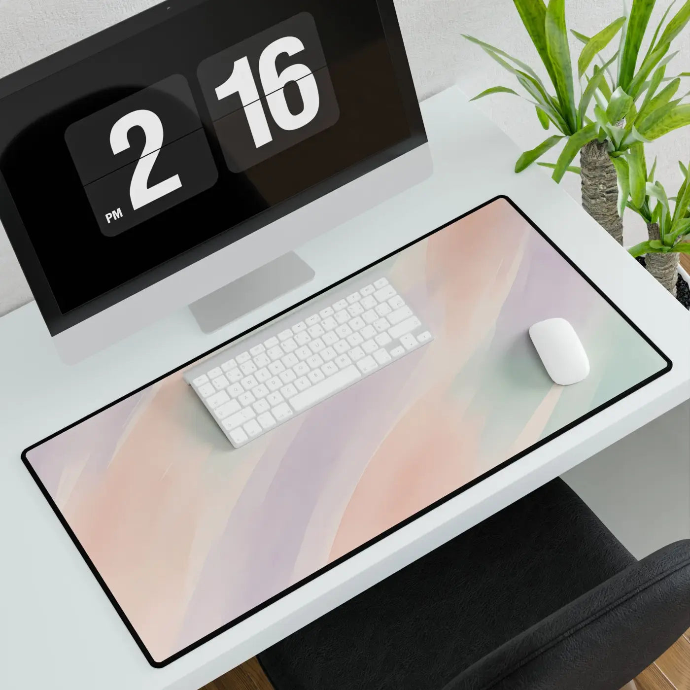 Pastel Desk Mat - Stylish Workspace Decor for Office - DipaliZ