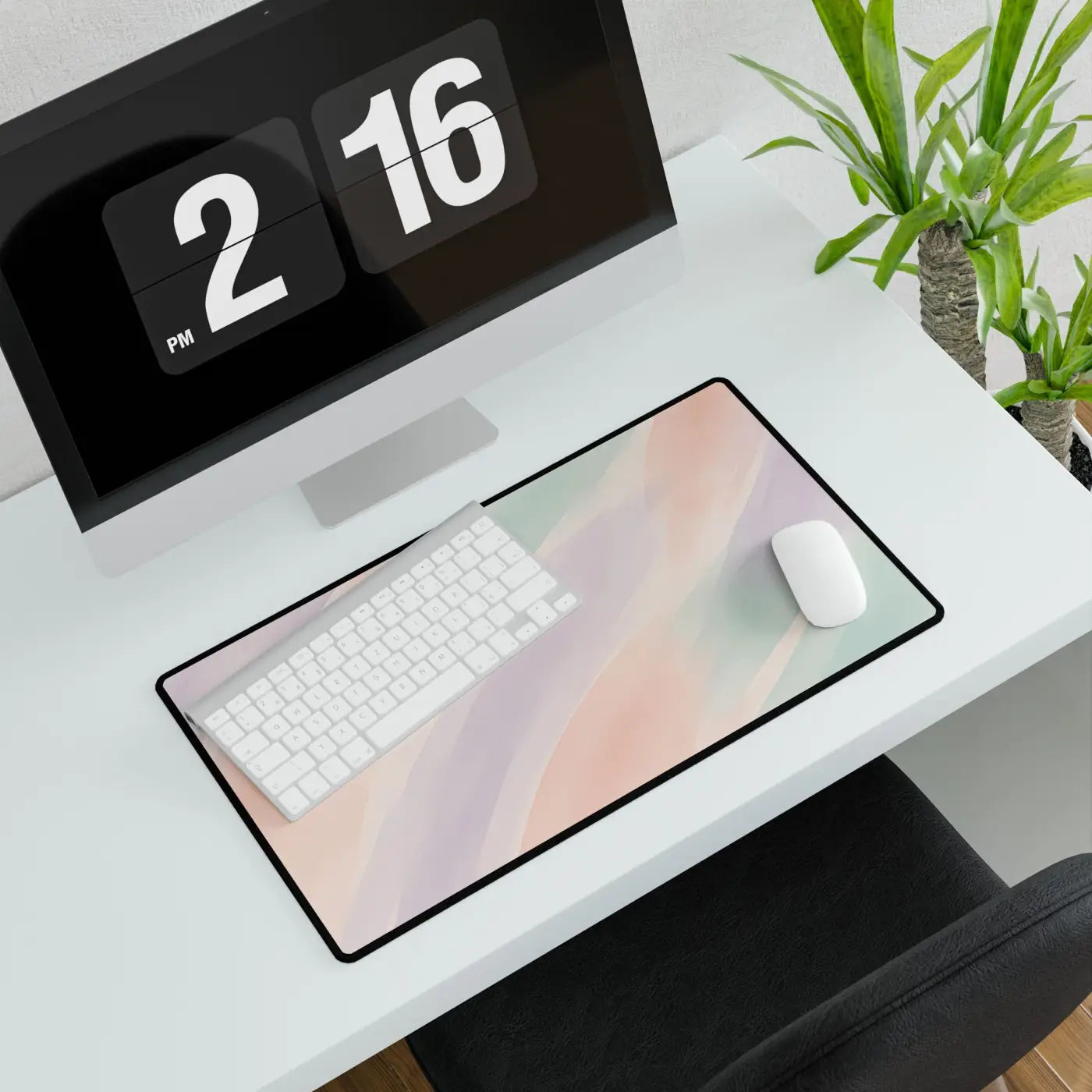 Pastel Desk Mat - Stylish Workspace Decor for Office - DipaliZ