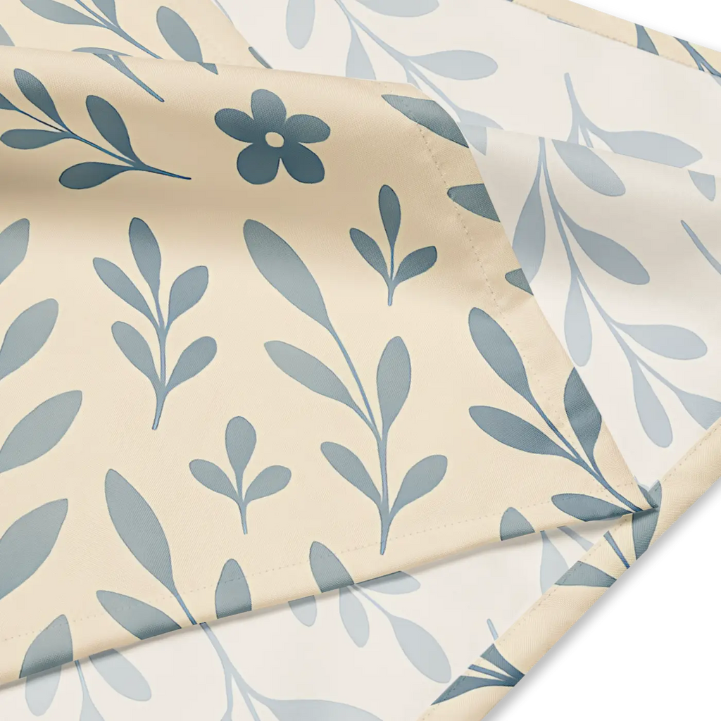 Pastel Floral All-Over Print Bandana - Recycled Polyester - DipaliZ