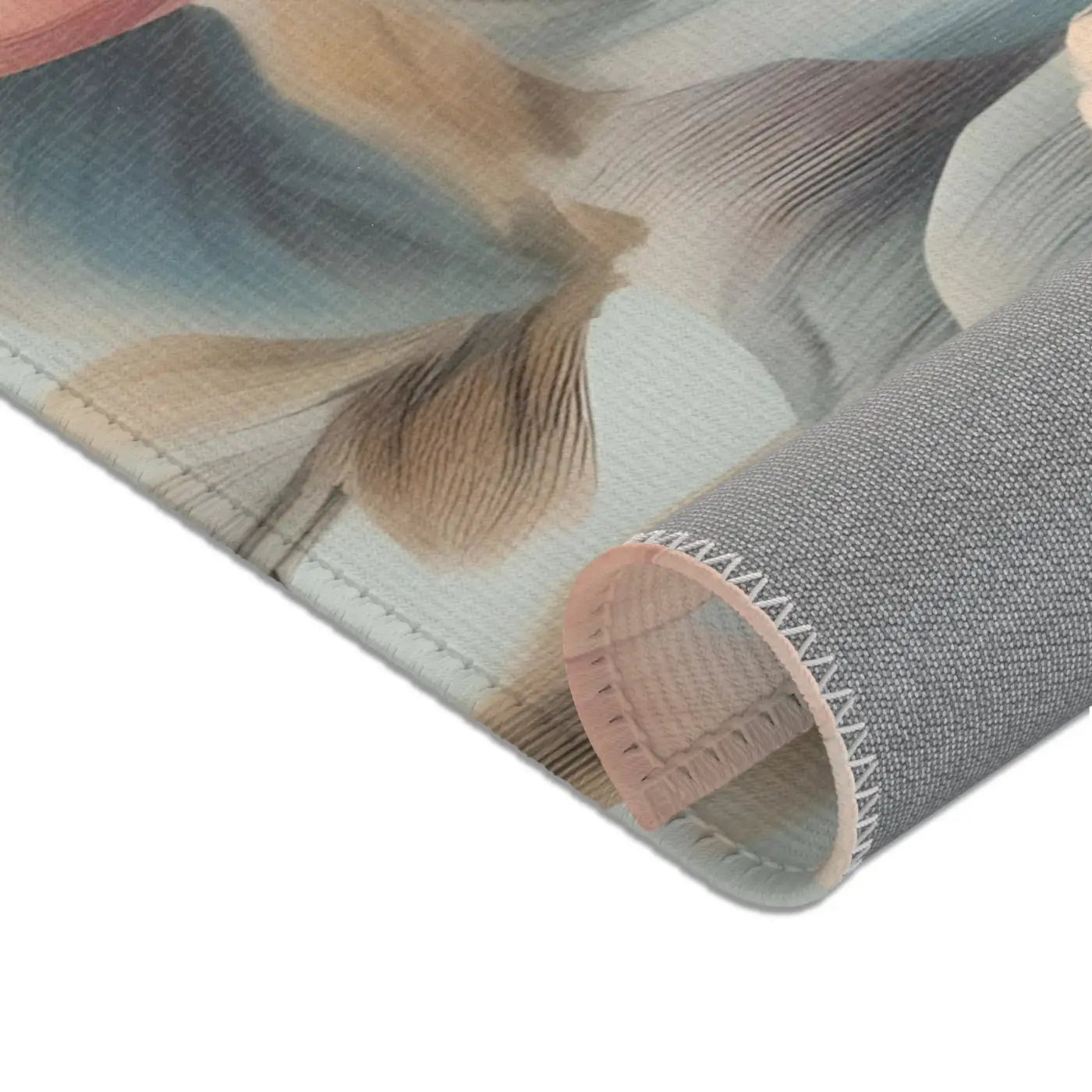 Flowers Area Rugs - Pastel Floral Home Decor - DipaliZ
