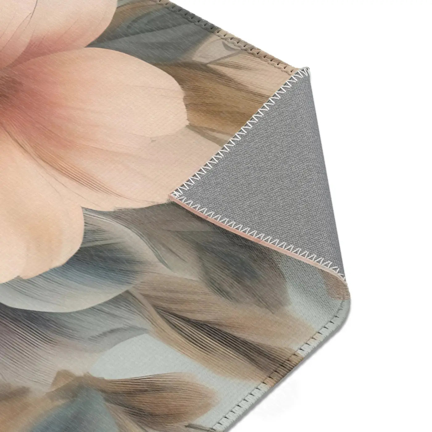 Flowers Area Rugs - Pastel Floral Home Decor - DipaliZ