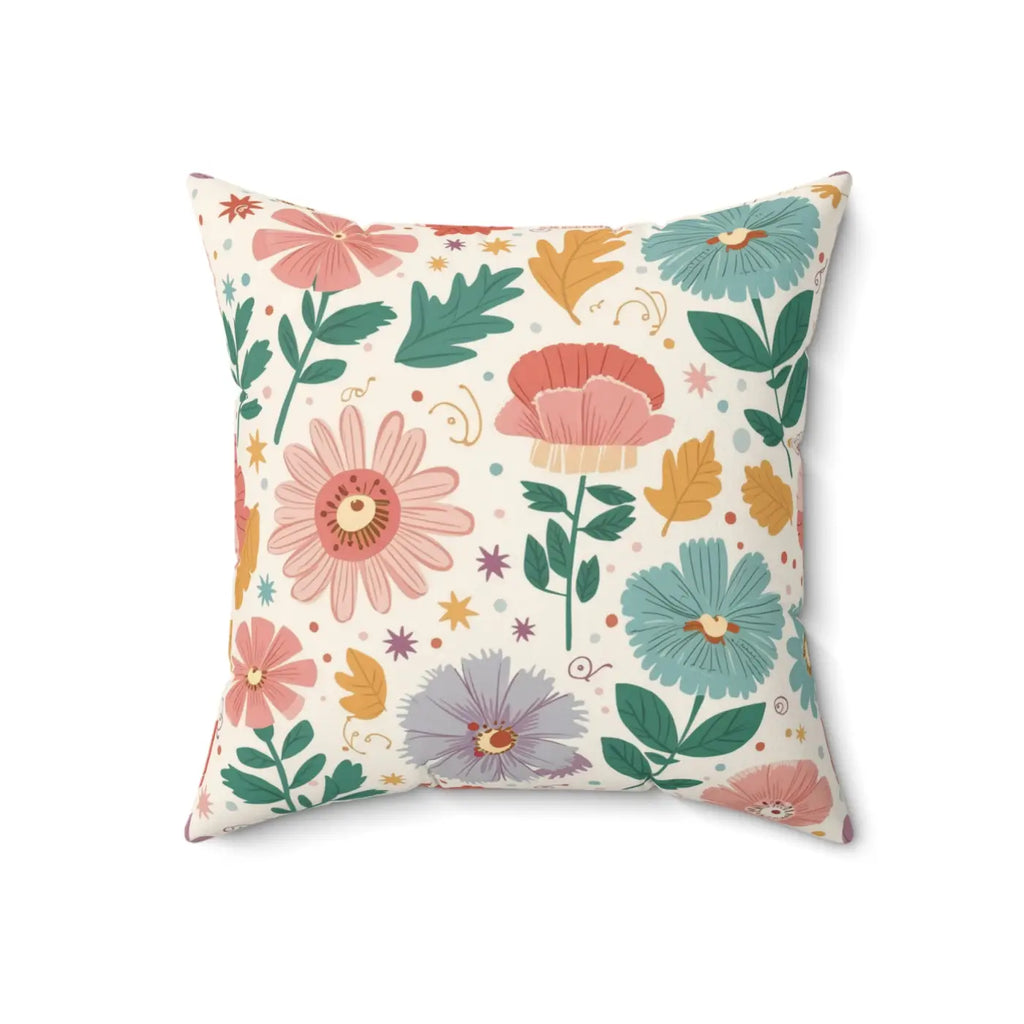 Pastel Flower Pillows - Banish Boring Throw Pillow Magic - DipaliZ