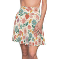 Pastel Flowers Skater Skirt - Style Effortlessly - DipaliZ