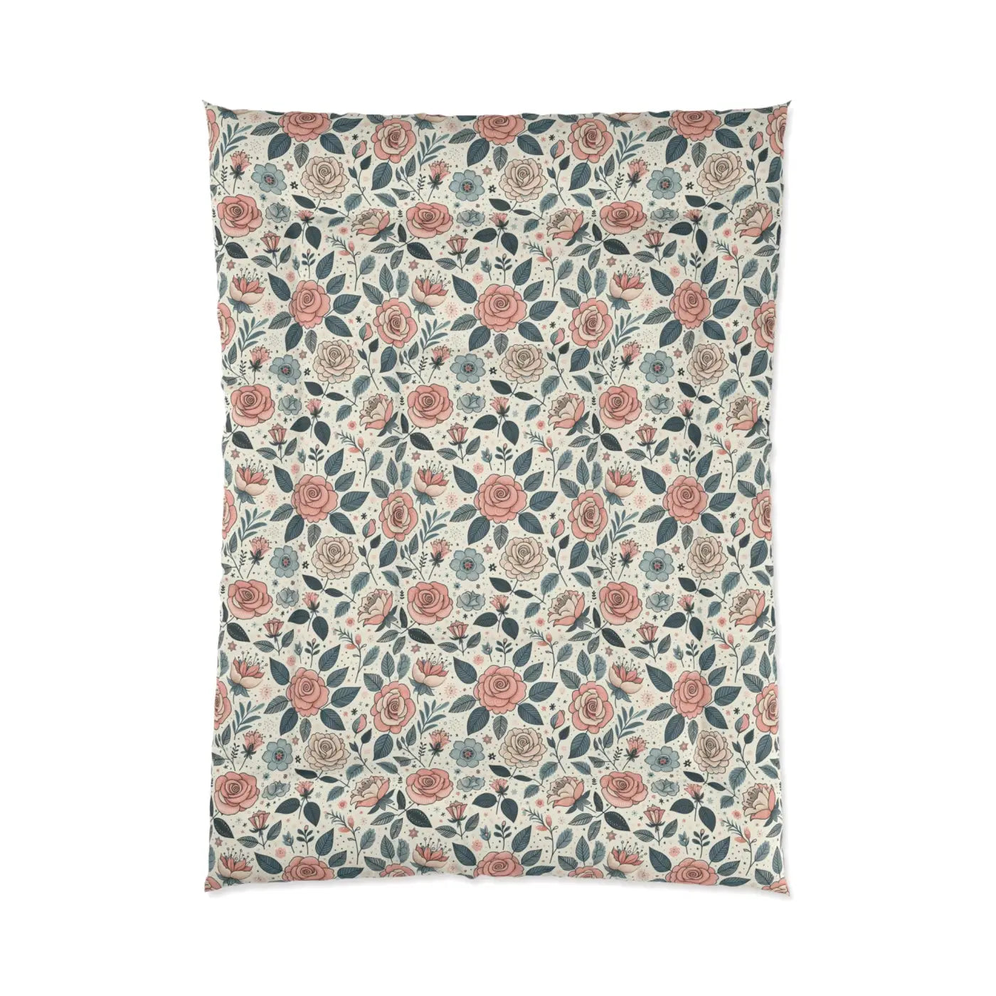 Pastel Rose Comforter - Dreamy Trendy Elegance - DipaliZ