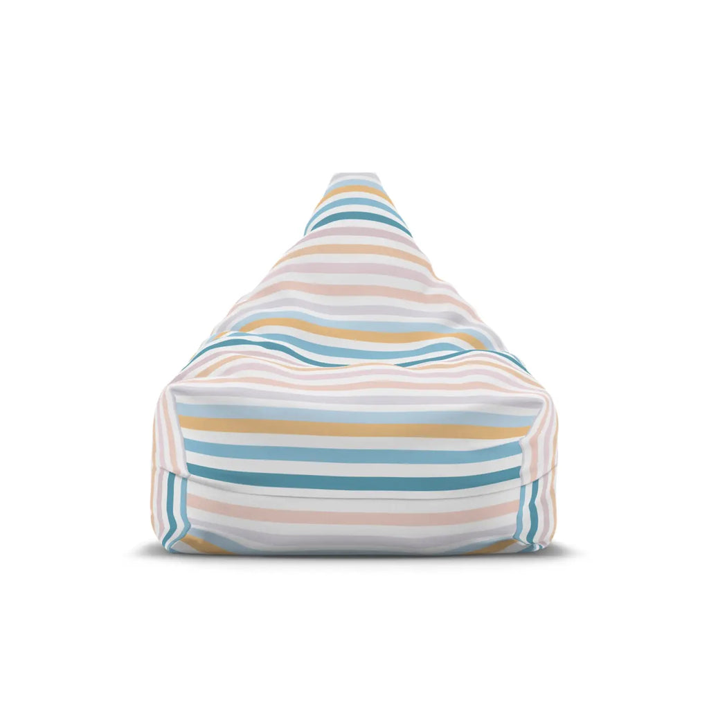 Bean Bag Covers - Pastel Stripes Comfort and Style - DipaliZ