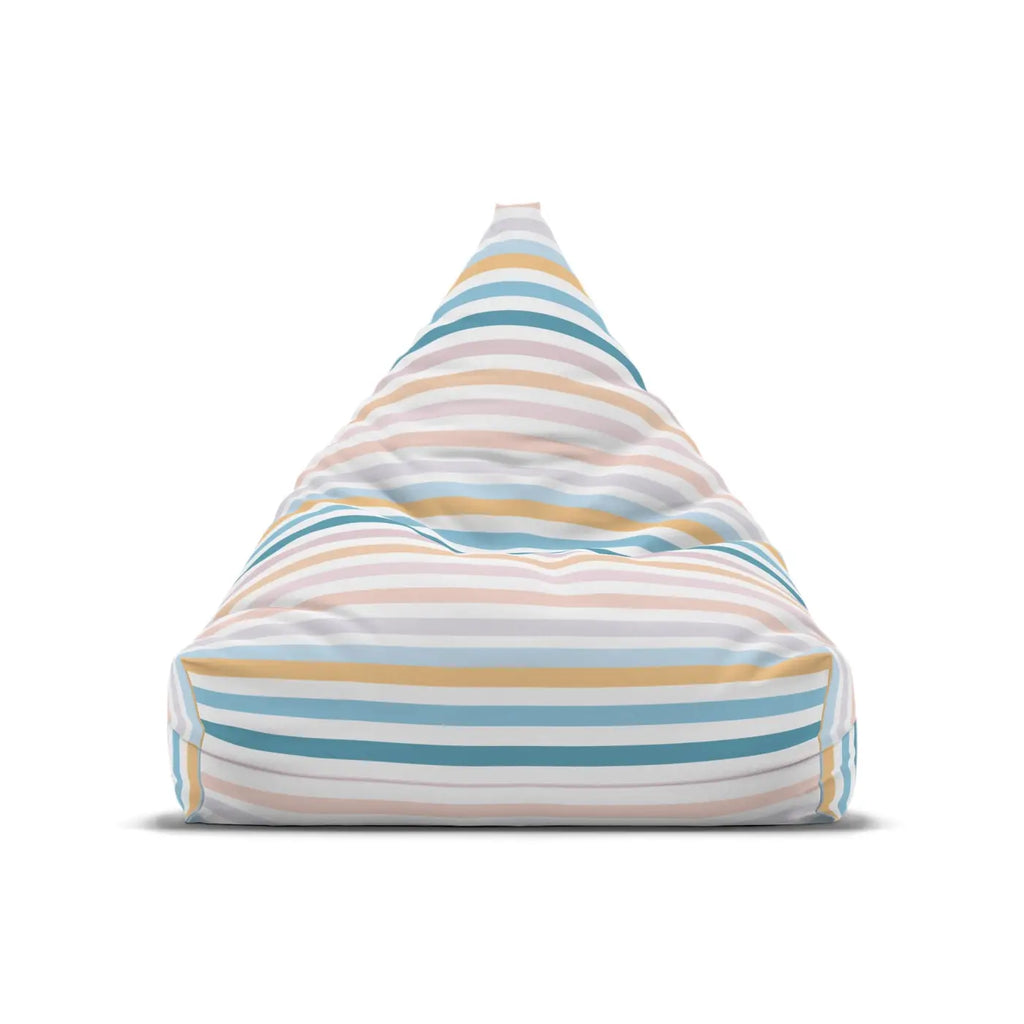 Bean Bag Covers - Pastel Stripes Comfort and Style - DipaliZ