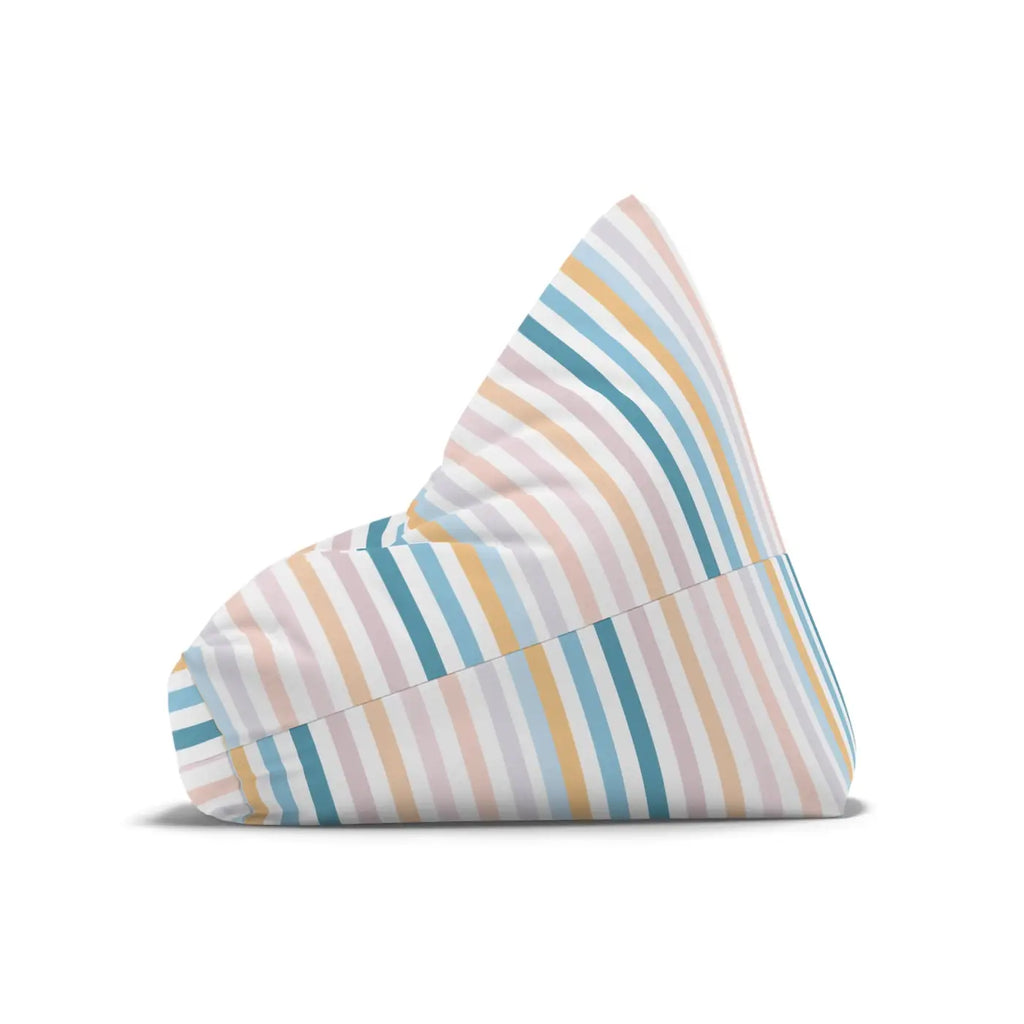 Bean Bag Covers - Pastel Stripes Comfort and Style - DipaliZ