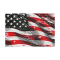Patriotic Flag Wall Art - Independence Day Home Decor - DipaliZ