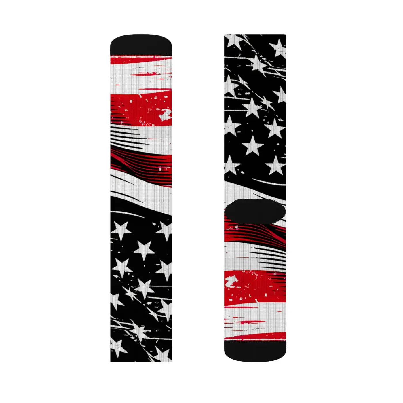 Patriotic Sublimation Socks - Soft Fleece Lining - DipaliZ