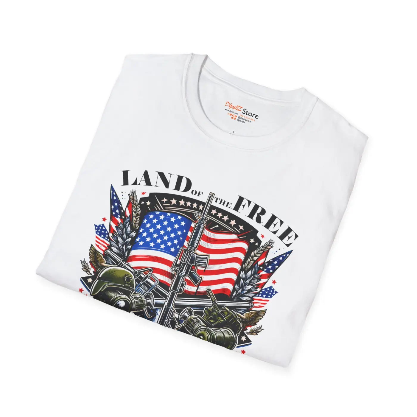 Independence Day Unisex Softstyle Tee - Patriotic Comfort - DipaliZ