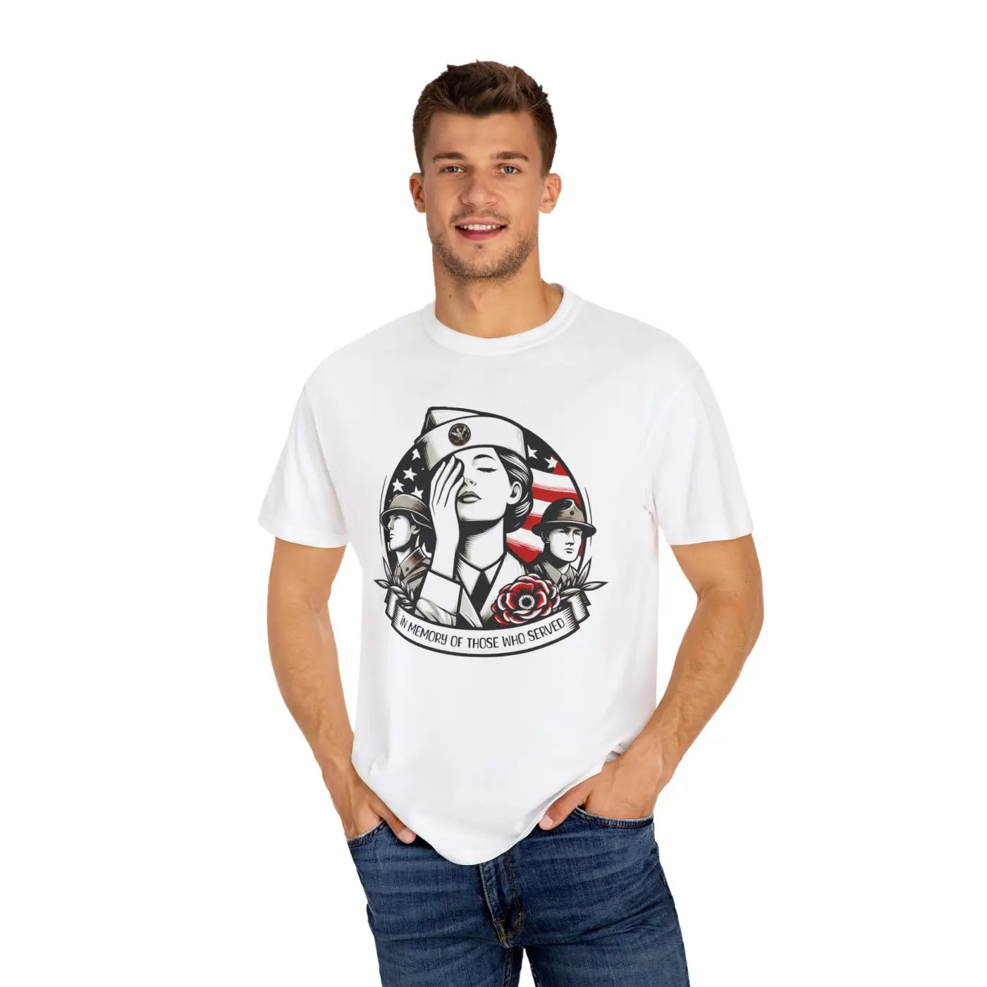 Memorial Day Graphic Tee - American Pride Unisex Shirt - DipaliZ