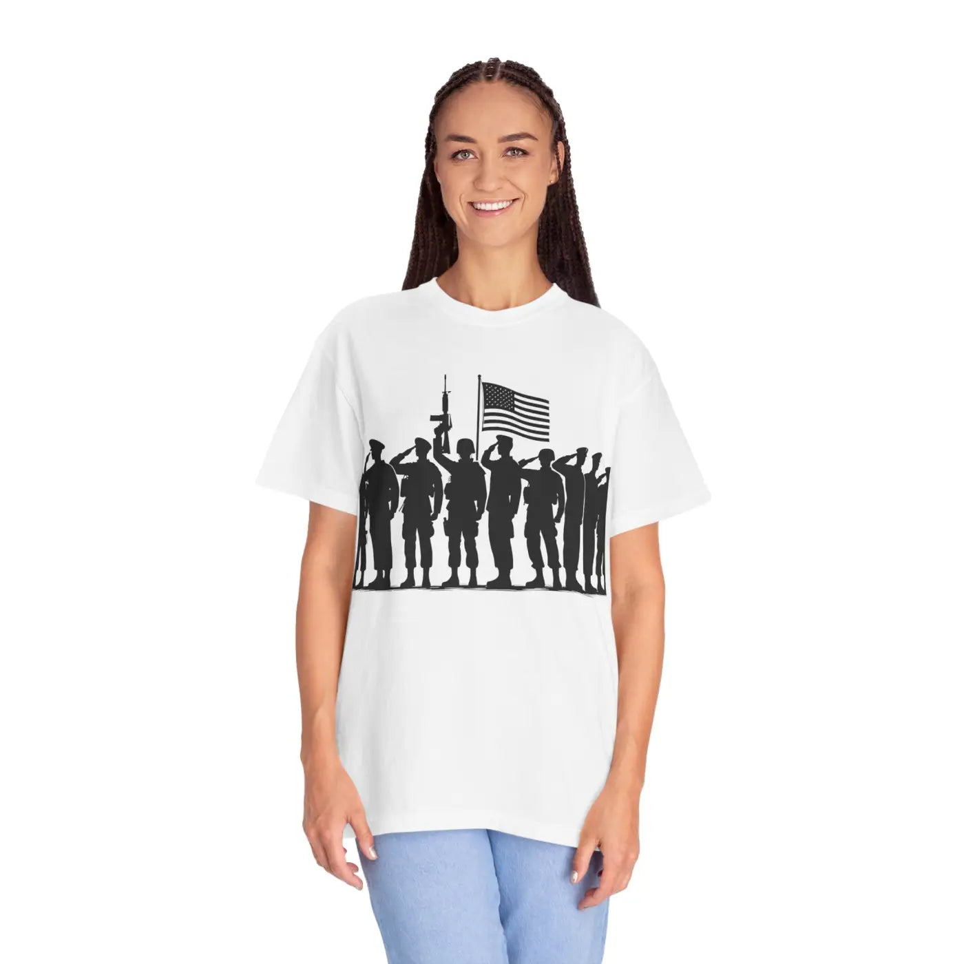 Patriotic Unisex Tee - Veteran Appreciation Shirt Comfy - DipaliZ