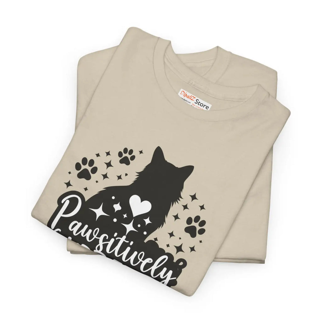 Purrfect Cat Lovers Heavy Cotton Tee - Unisex Comfort - DipaliZ