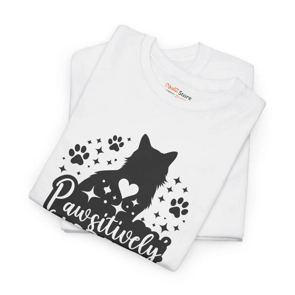 Purrfect Cat Lovers Heavy Cotton Tee - Unisex Comfort - DipaliZ