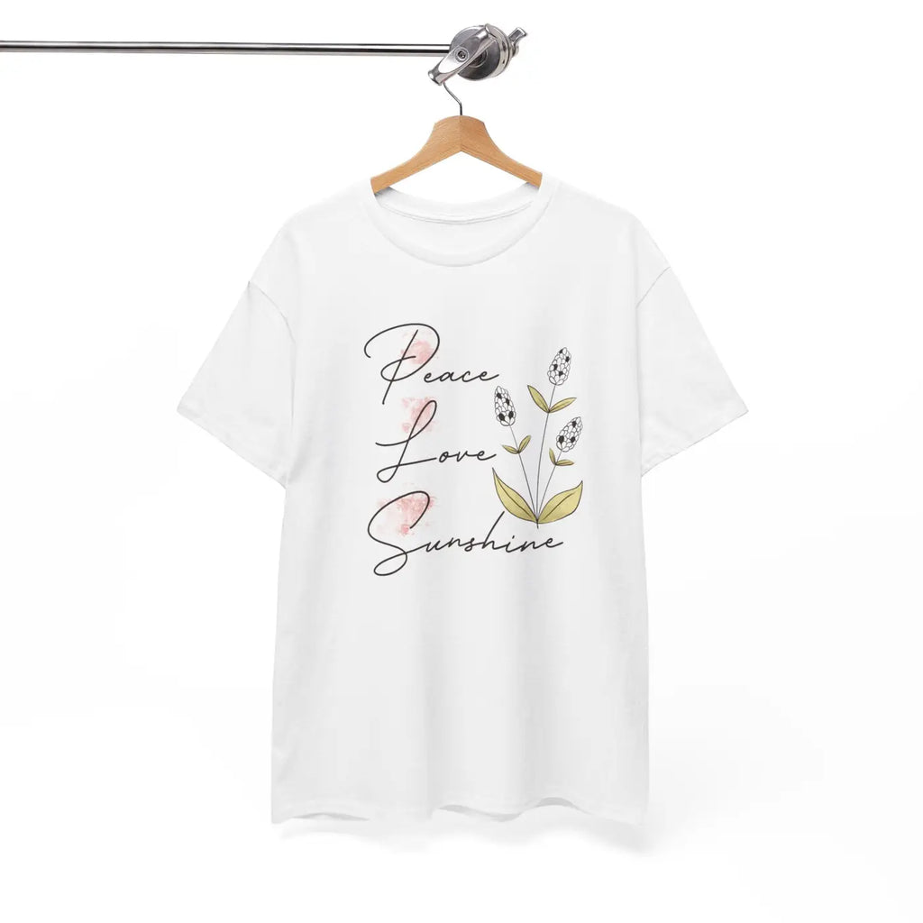 Peace Love Sunshine Tee - Unisex Heavy Cotton - DipaliZ