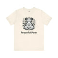 Meditating Mouse Tee - Calm Unisex Style - DipaliZ