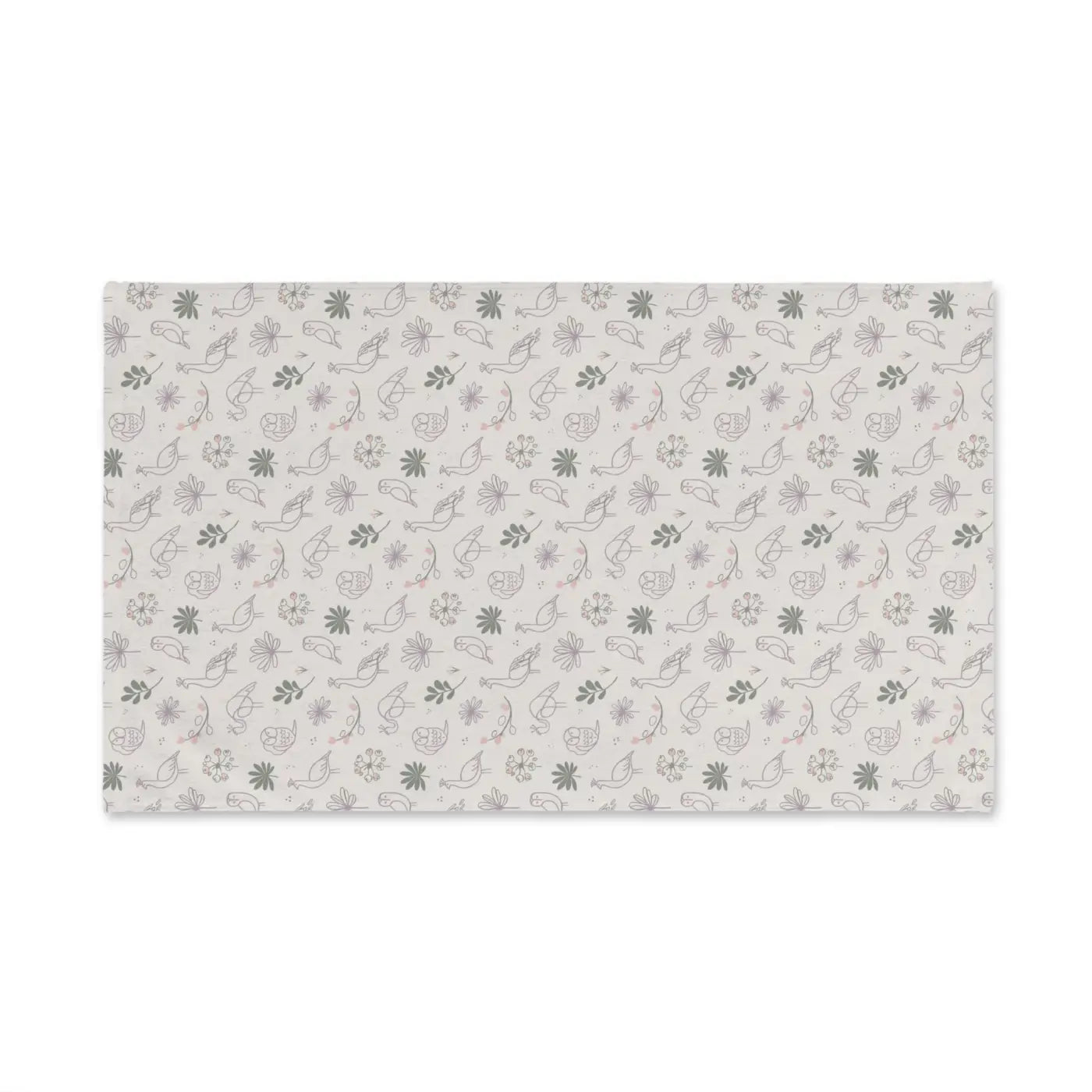 Cotton Hand Towel - Animals and Nature Design - DipaliZ