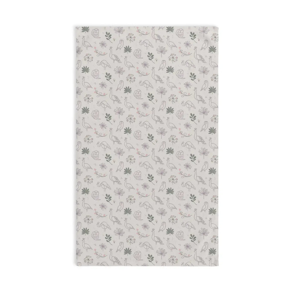Cotton Hand Towel - Animals and Nature Design - DipaliZ