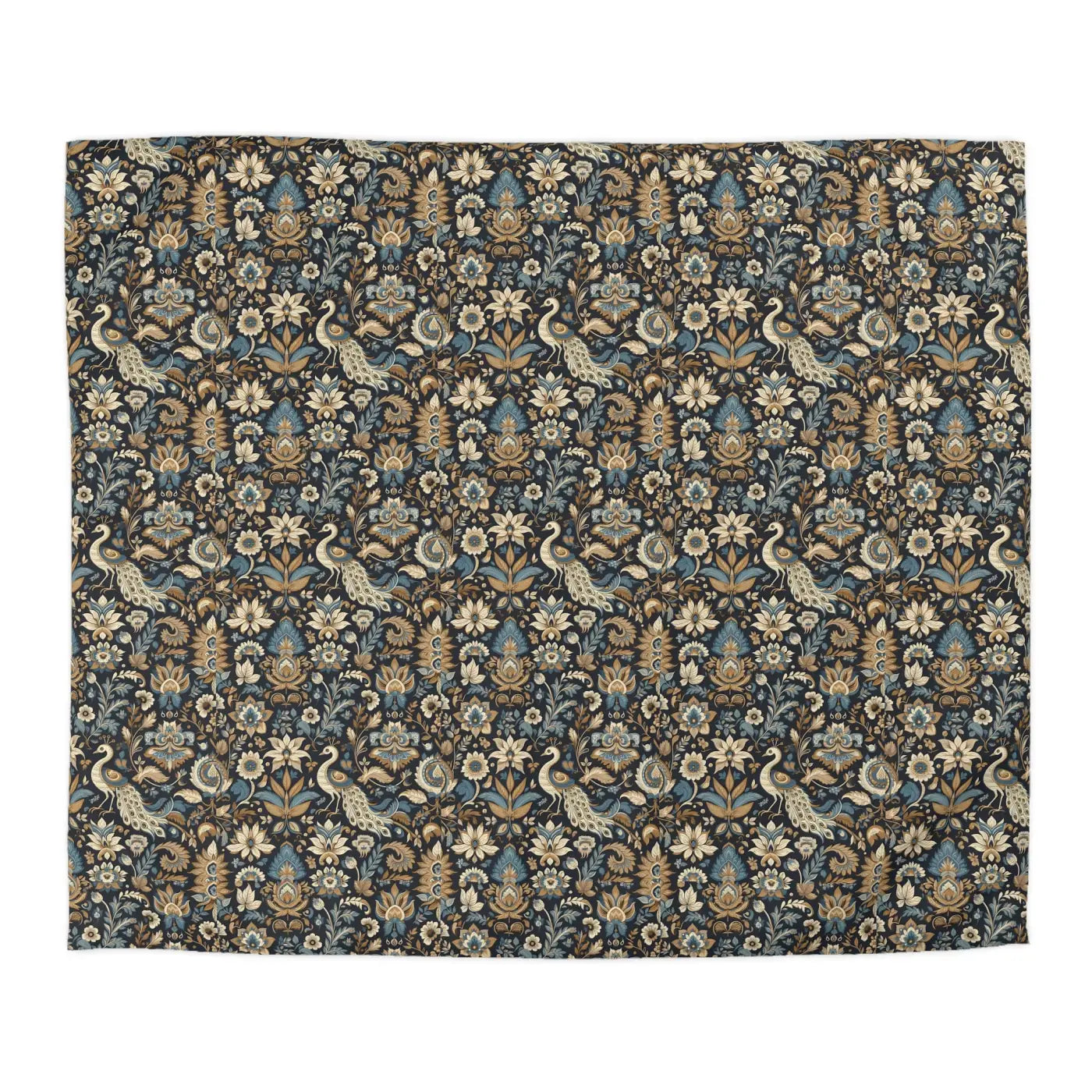 Peacock Microfiber Duvet Cover - Luxurious Sleep Comfort - DipaliZ