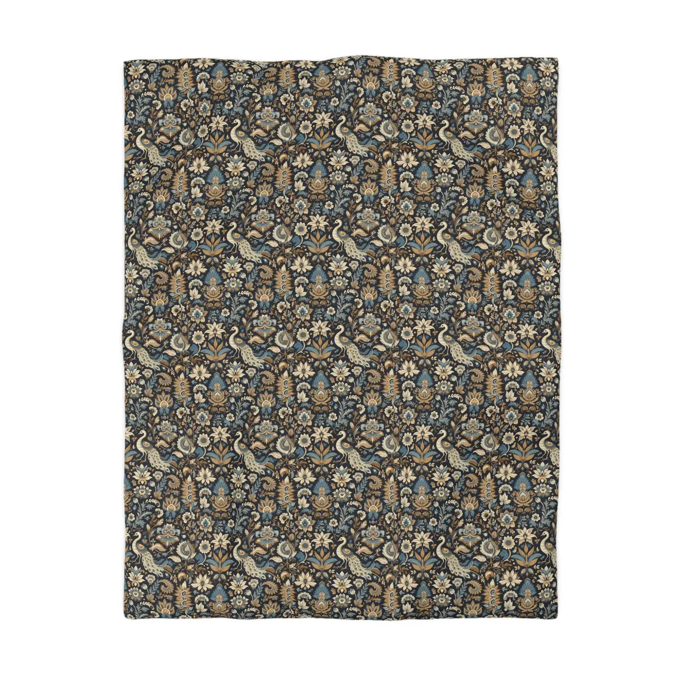 Peacock Microfiber Duvet Cover - Luxurious Sleep Comfort - DipaliZ