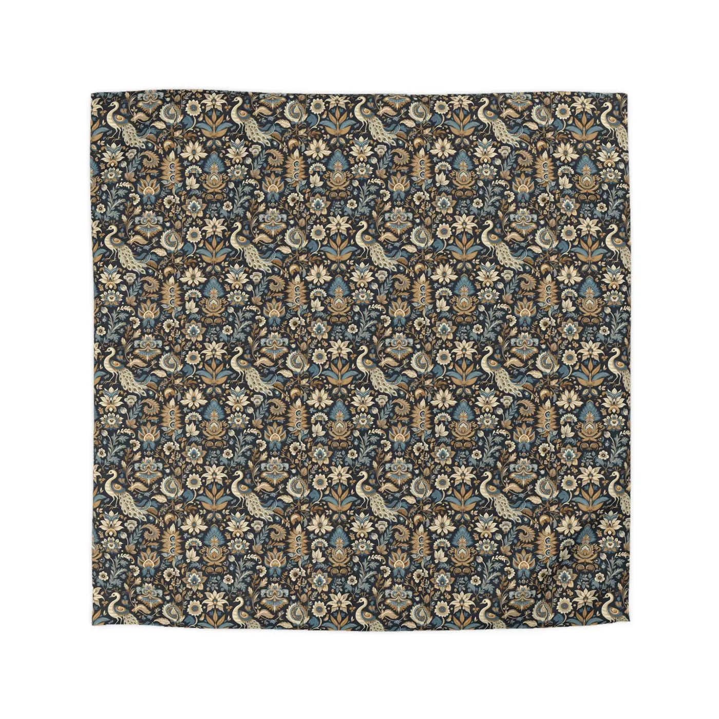 Peacock Microfiber Duvet Cover - Luxurious Sleep Comfort - DipaliZ