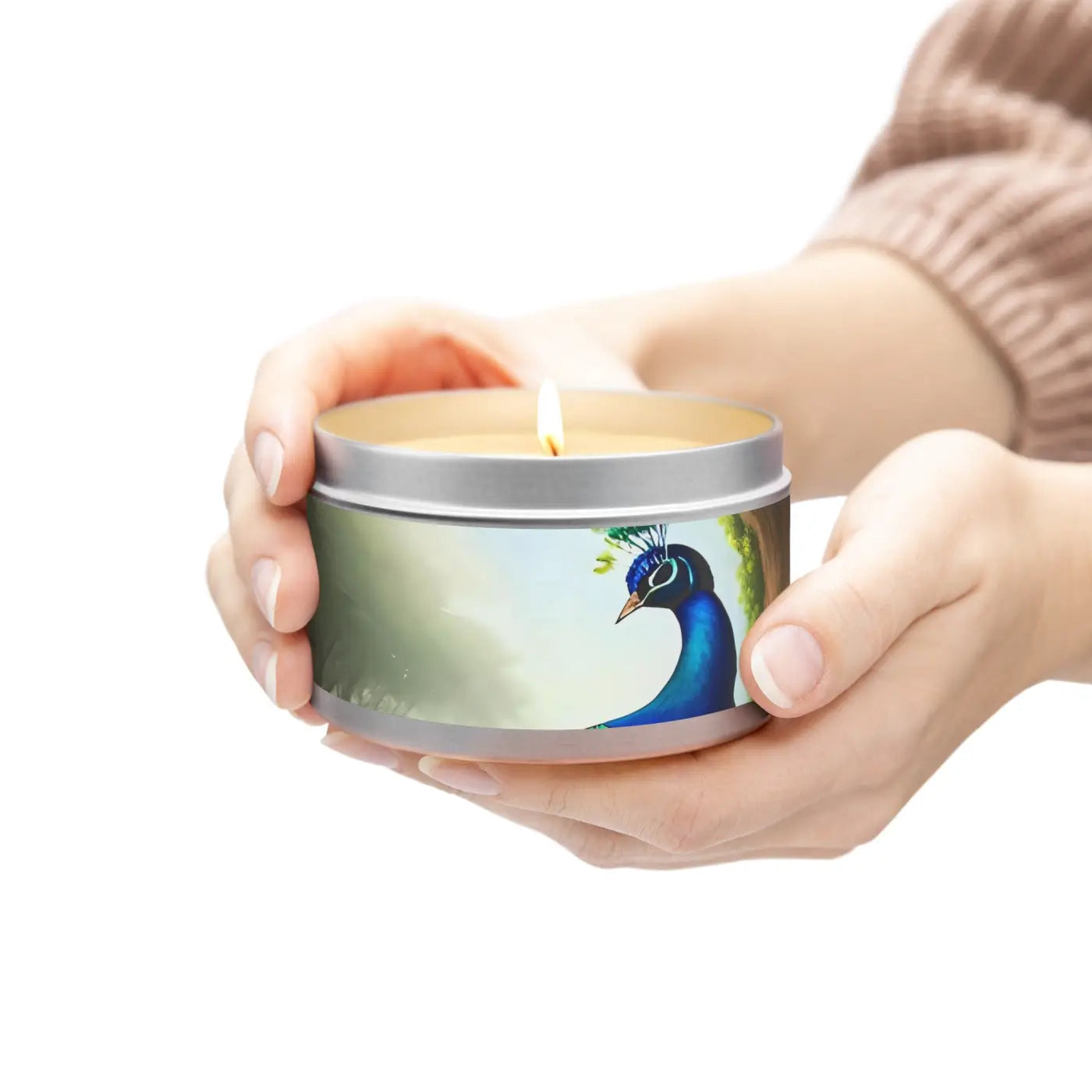Tin Candles - Mango Coconut and Fresh Coffee Scents - DipaliZ