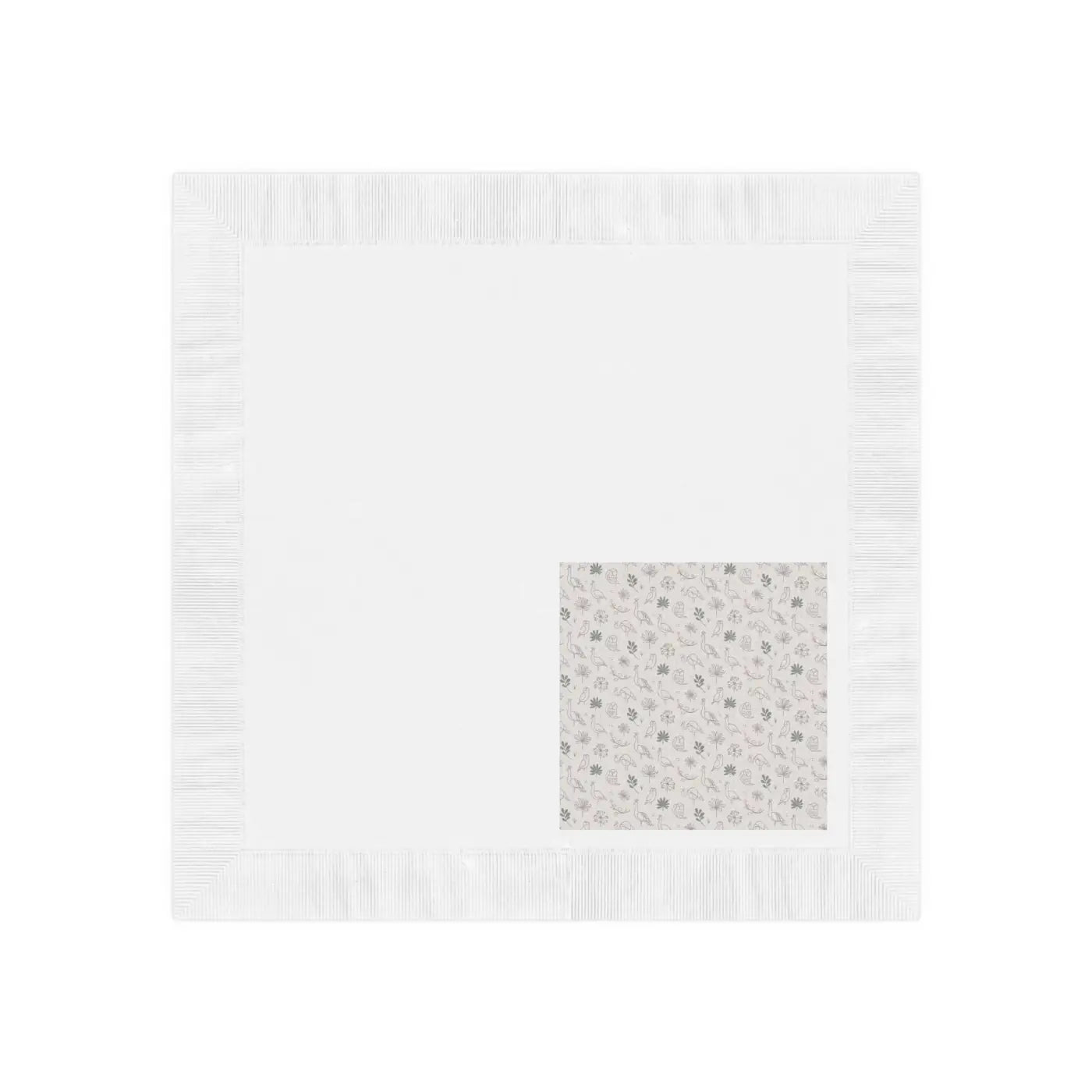 Luxurious Napkin Sets - Peacock and Owls Design - DipaliZ