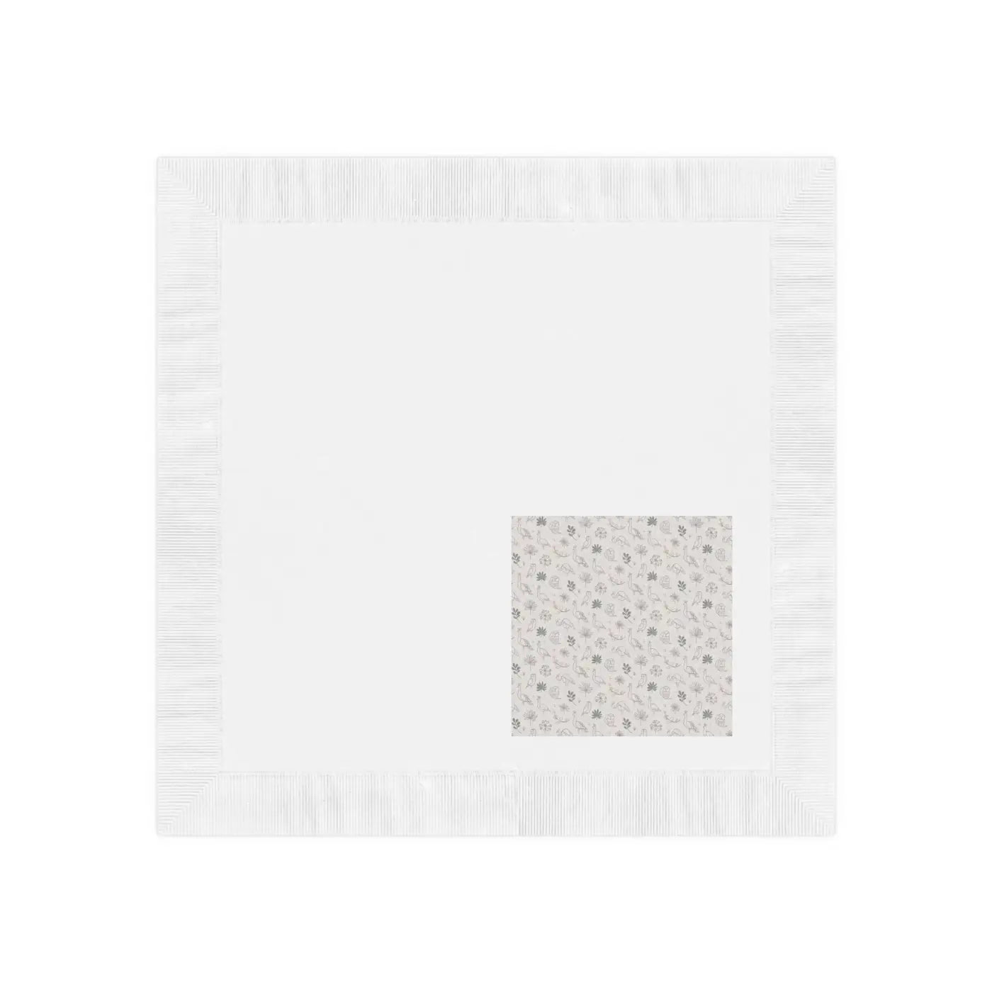 Luxurious Napkin Sets - Peacock and Owls Design - DipaliZ