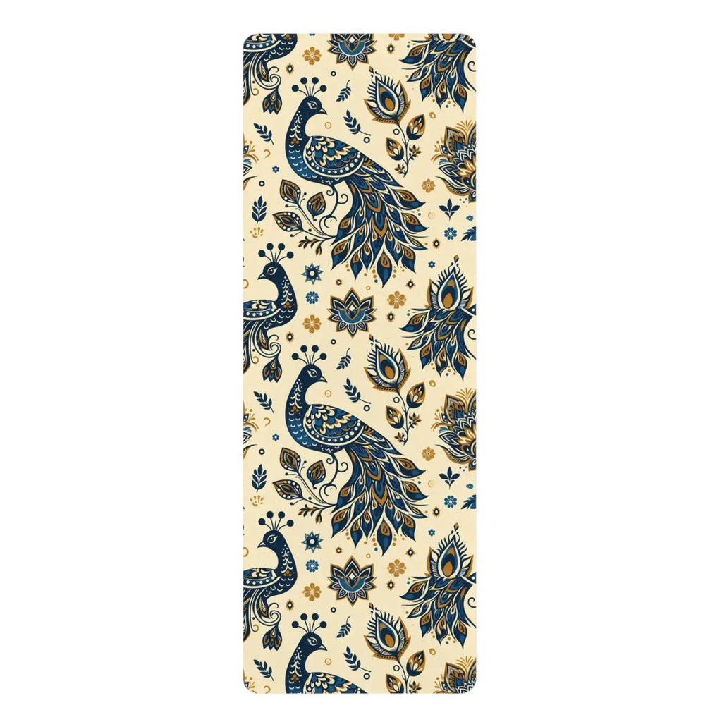 Vibrant Rubber Yoga Mat - Non-Slip Printed Design - DipaliZ
