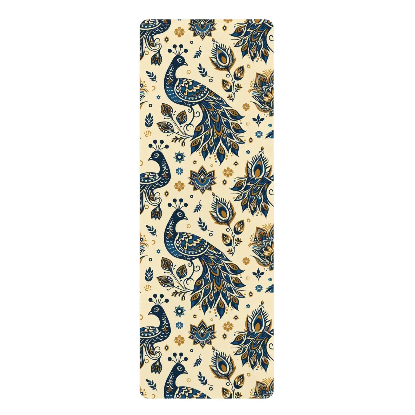 Vibrant Rubber Yoga Mat - Non-Slip Printed Design - DipaliZ