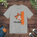 Cat Jersey Short Sleeve Tee - Peek A Purr Design - DipaliZ