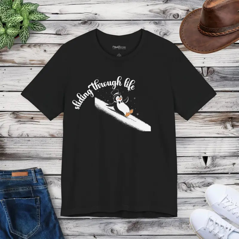Timeless Unisex Penguin Tee - Jersey Short Sleeve - DipaliZ