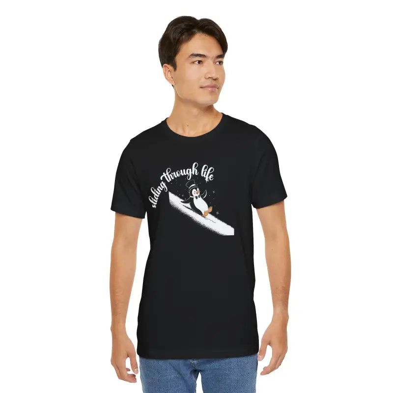 Timeless Unisex Penguin Tee - Jersey Short Sleeve - DipaliZ
