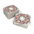 Peony Floral Coasters Set - Elegant Table Decor - DipaliZ