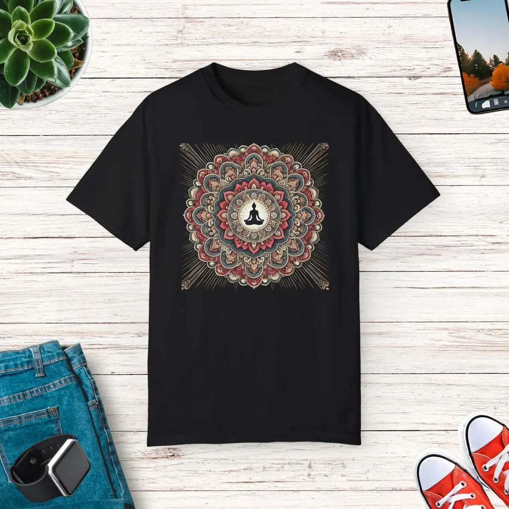 Chill Vibes Comfort Colors Tee - Relaxed Fit Yoga Top - DipaliZ