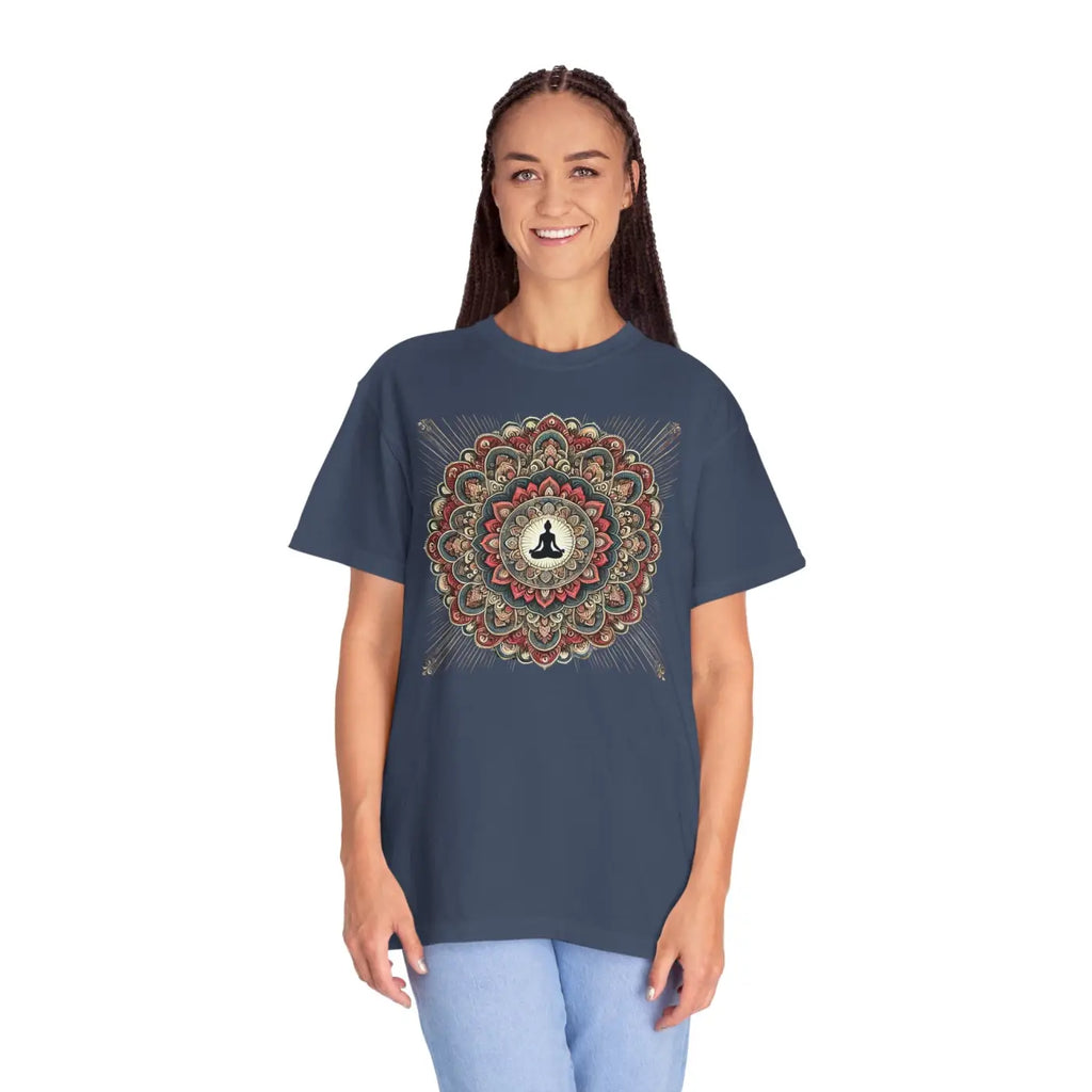 Chill Vibes Comfort Colors Tee - Relaxed Fit Yoga Top - DipaliZ