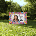 Personalized 16th Birthday Yard Sign - Sweet Sixteen - DipaliZ