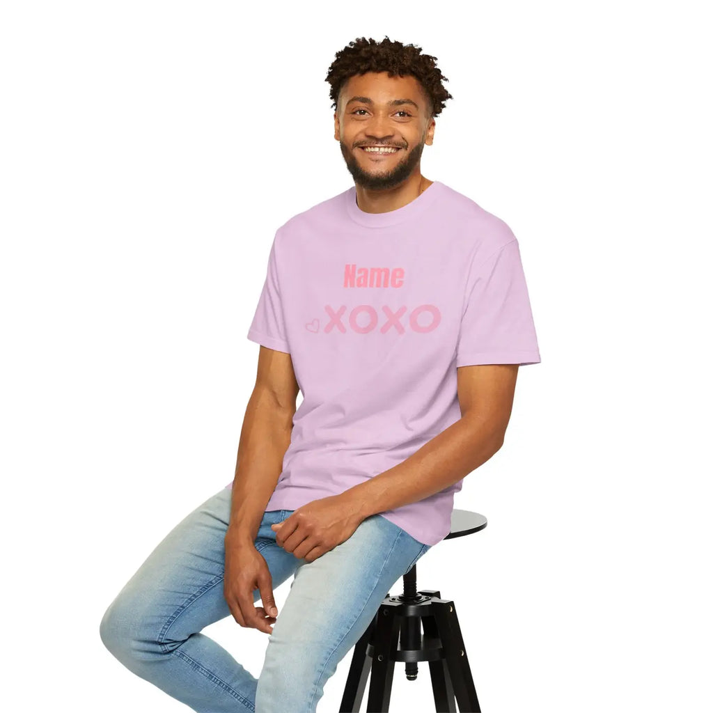 Personalized XOXO Tee - Custom Valentine Shirt - DipaliZ