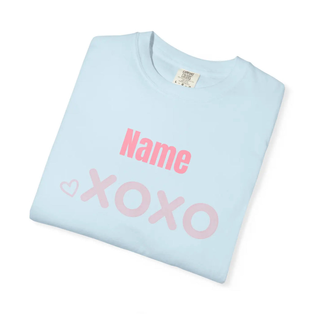 Personalized XOXO Tee - Custom Valentine Shirt - DipaliZ