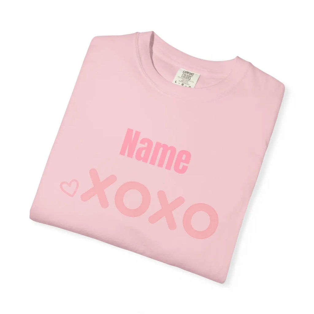 Personalized XOXO Tee - Custom Valentine Shirt - DipaliZ